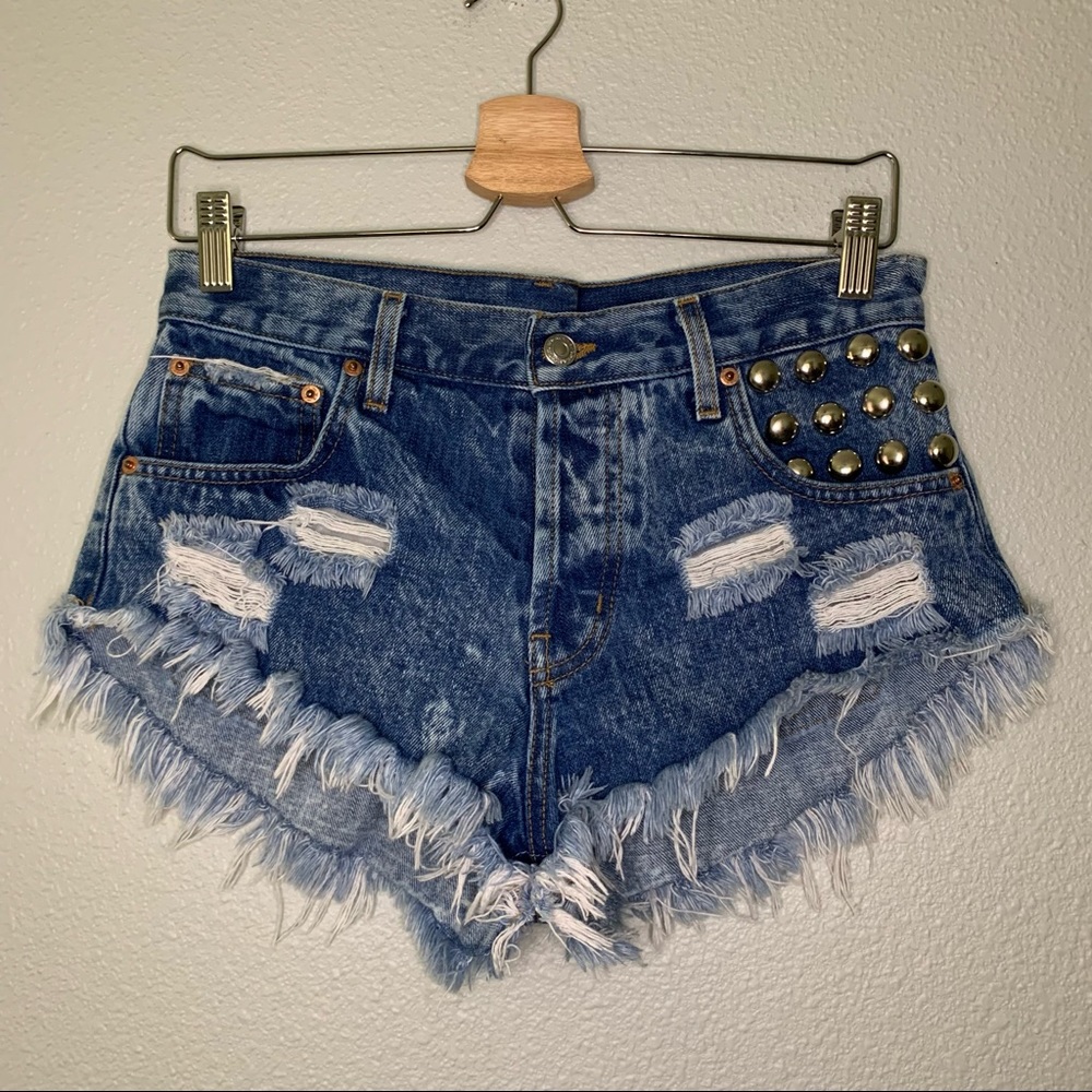 Runwaydreamz denim shorts
